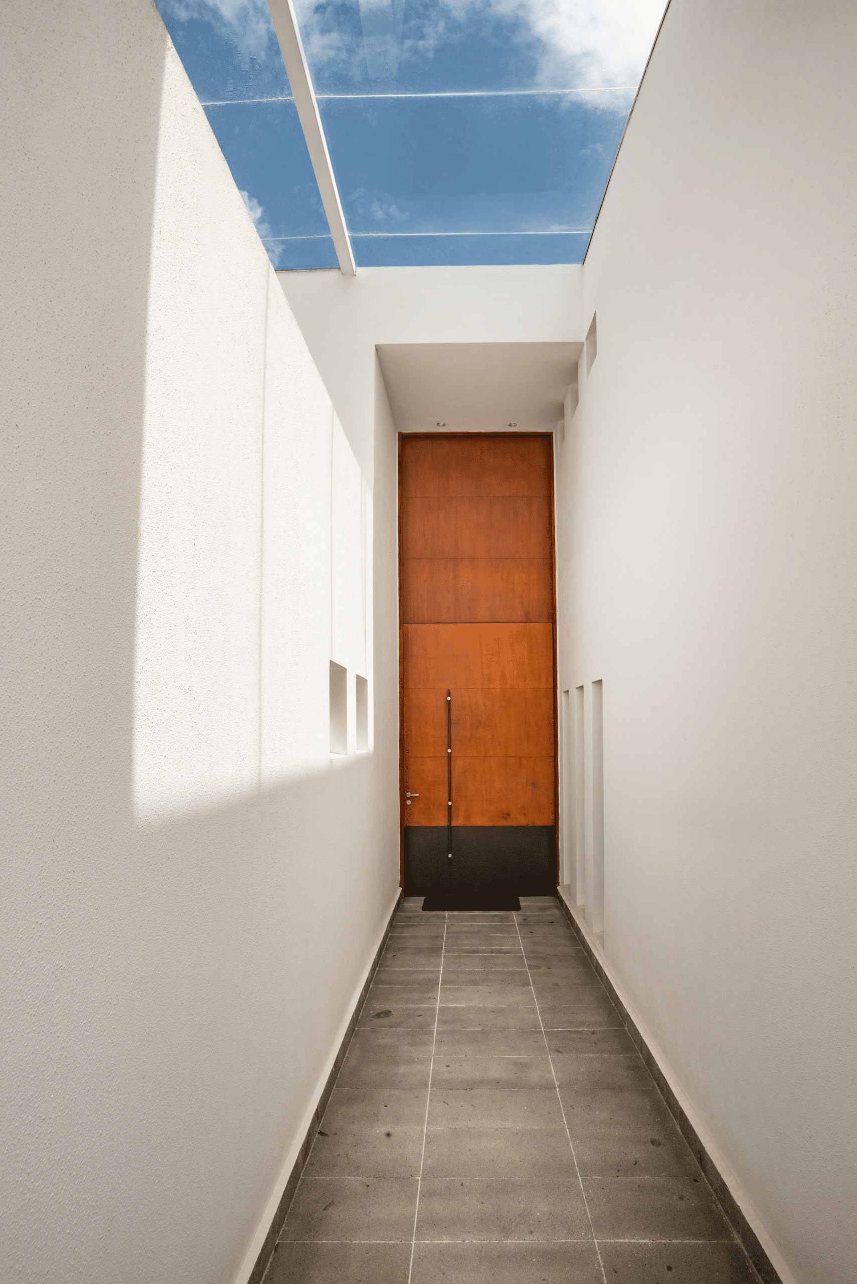 Casa E - Relación Interior / Exterior