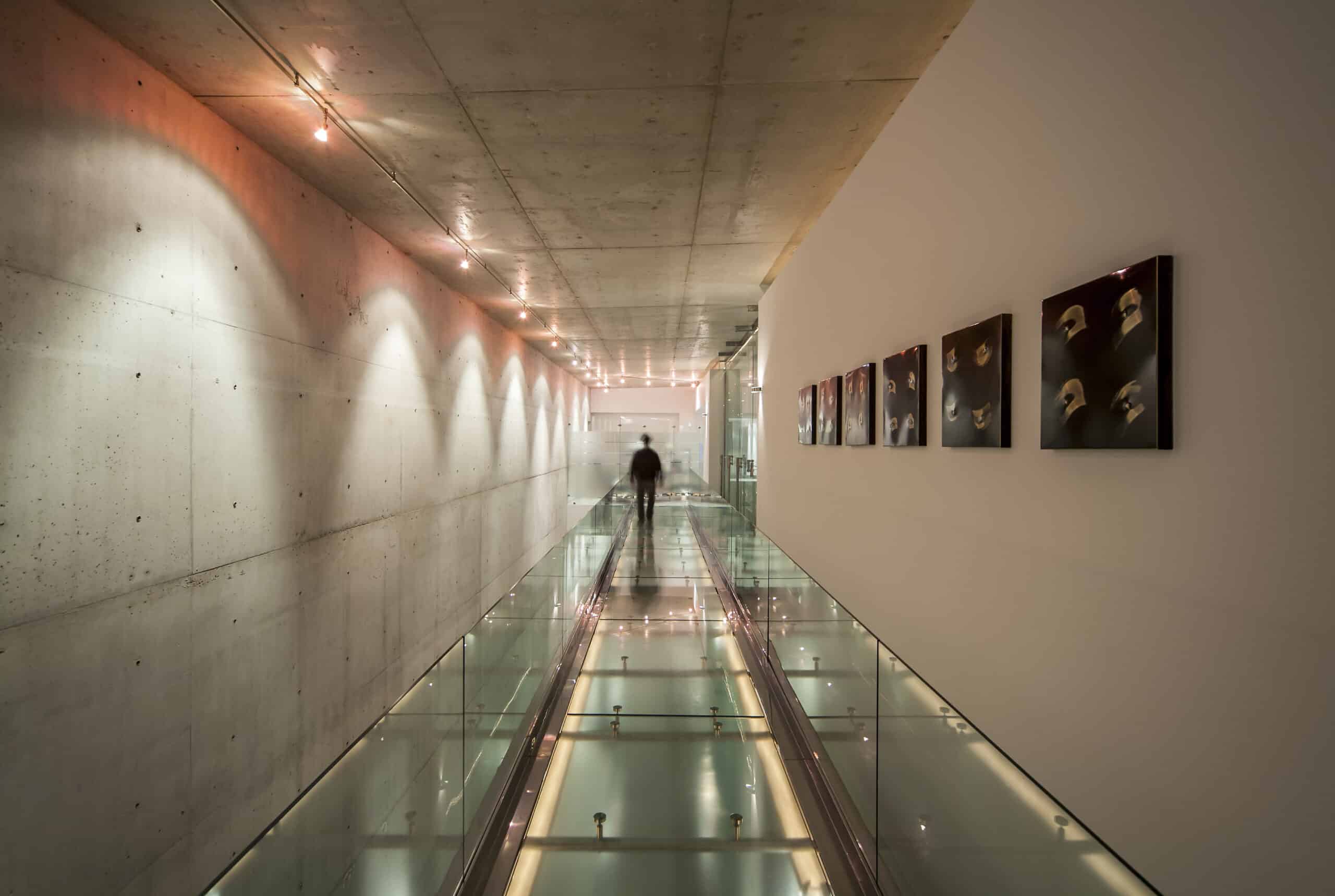Casa C - Puente Liviano de Vidrio y Perspectiva