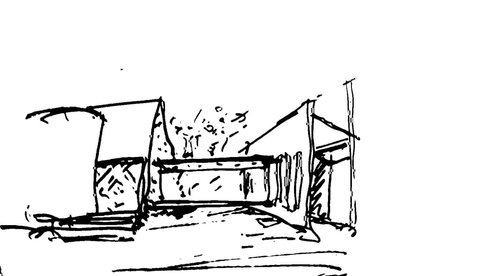 Casa Vo - Croquis Conceptual